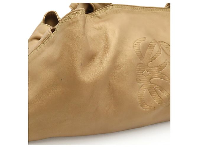 Borsa Loewe Anagram Nappa Aire D'oro - vista 9