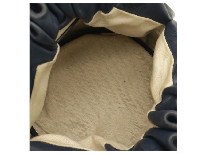 Borsa Loewe Anagram Bounce Blu navy - vista 9