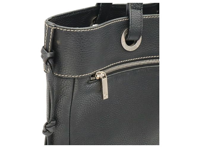 Loewe Leder-Tote-Bag Schwarz - Ansicht 5