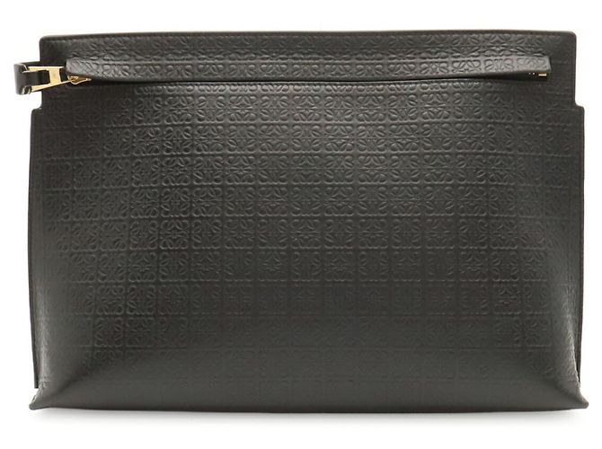 Pochette e borsa a mano Loewe Repeat Anagram T Nero - vista 2