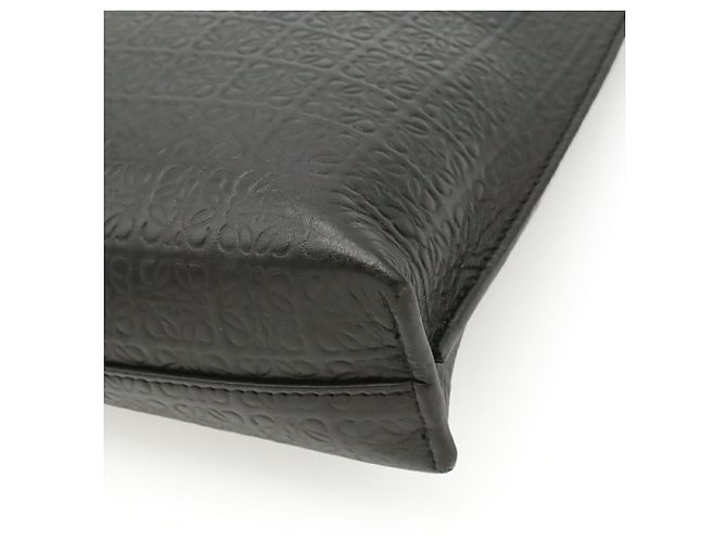 Pochette e borsa a mano Loewe Repeat Anagram T Nero - vista 4