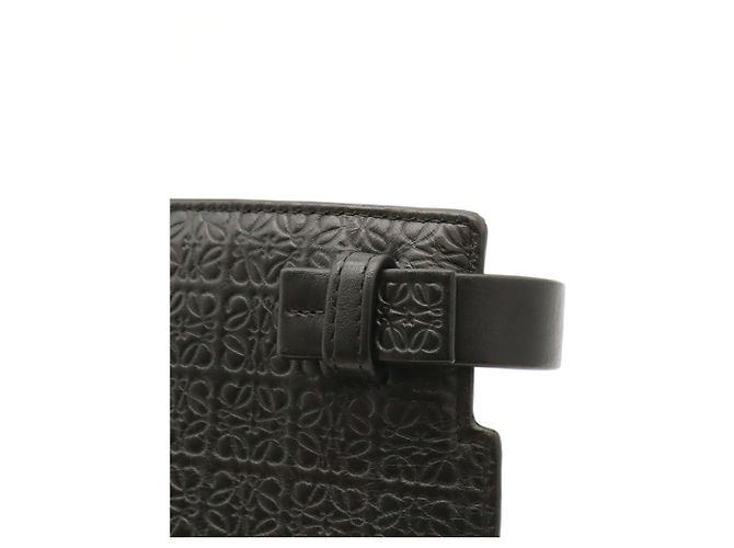 Pochette e borsa a mano Loewe Repeat Anagram T Nero - vista 5