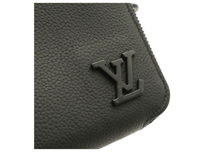 Louis Vuitton LV Aerogram Alpha Portafoglio Portatile Nero - vista 5