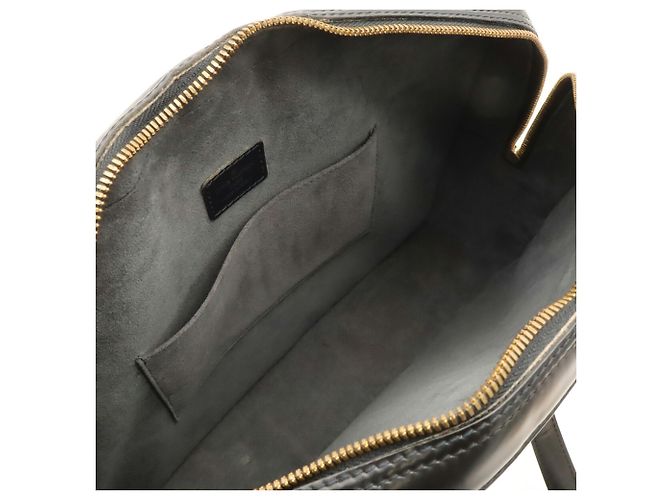 Borsa a Spalla Louis Vuitton Epi Voltaire Nero - vista 8