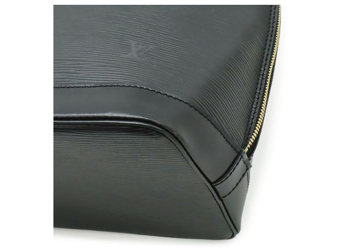 Borsa Louis Vuitton Epi Alma Nero - vista 4