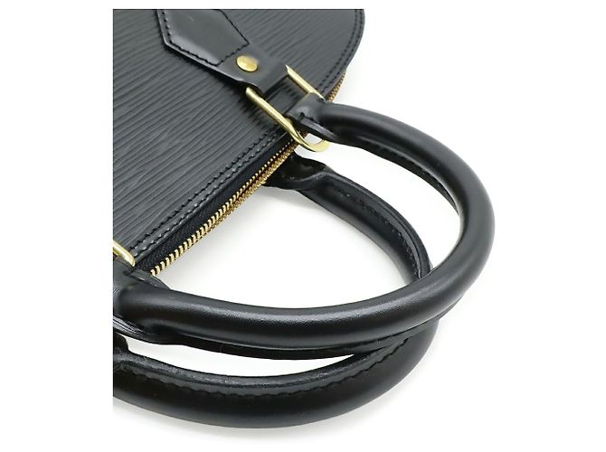 Borsa Louis Vuitton Epi Alma Nero - vista 5