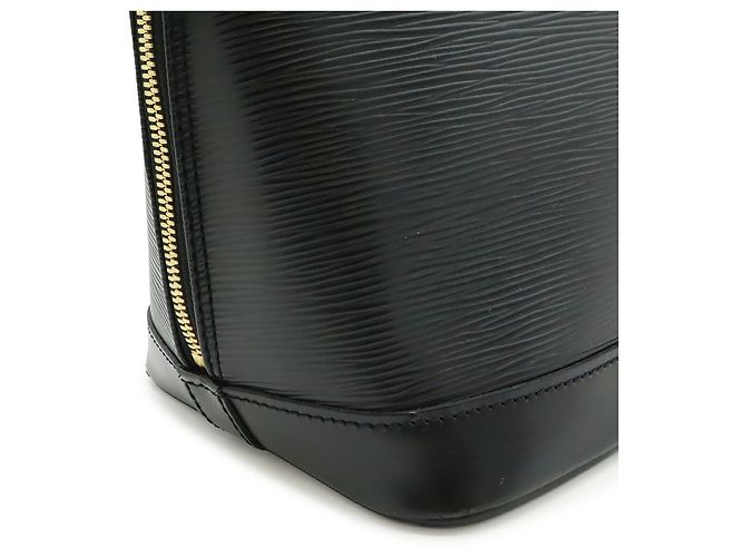 Borsa Louis Vuitton Epi Alma Nero - vista 8
