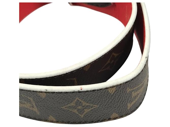 Tracolla Monogram Louis Vuitton Marrone Rosso - vista 14