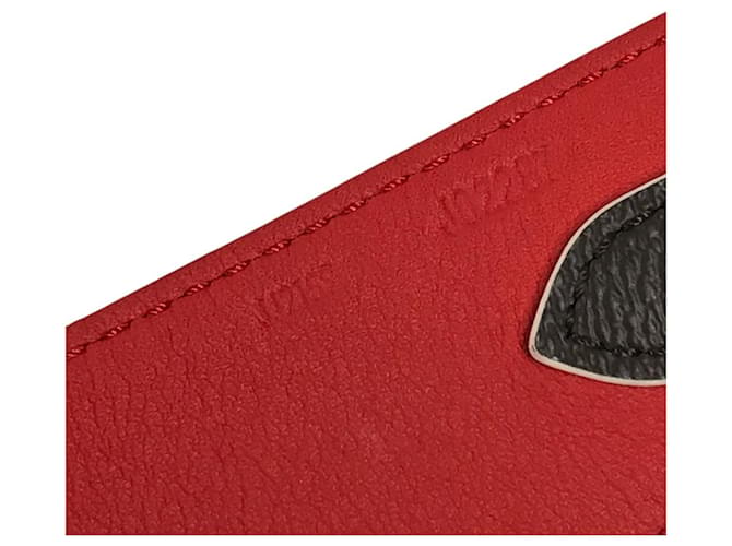 Tracolla Monogram Louis Vuitton Marrone Rosso - vista 4