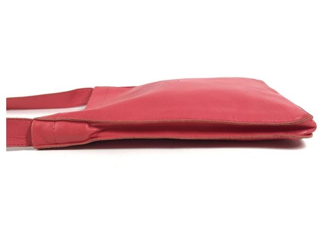 Borsa in pelle rosa Hermès Clou de Selle - vista 4