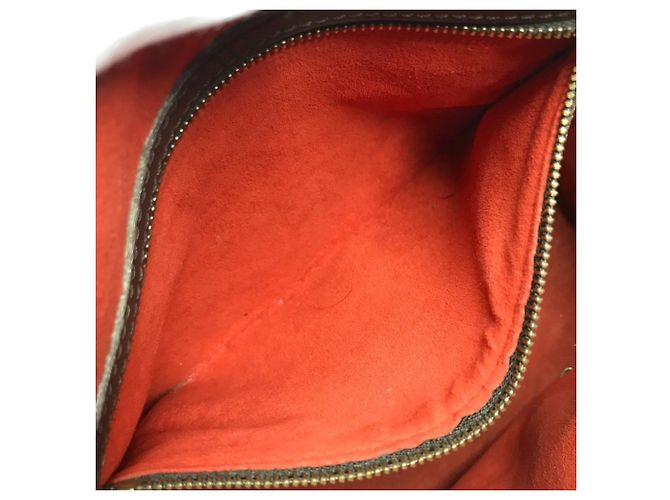 Borsa Louis Vuitton Damier Mare Marrone Damier ebene - vista 17