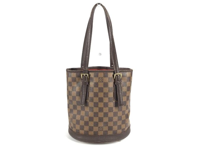 Borsa Louis Vuitton Damier Mare Marrone Damier ebene - vista 2
