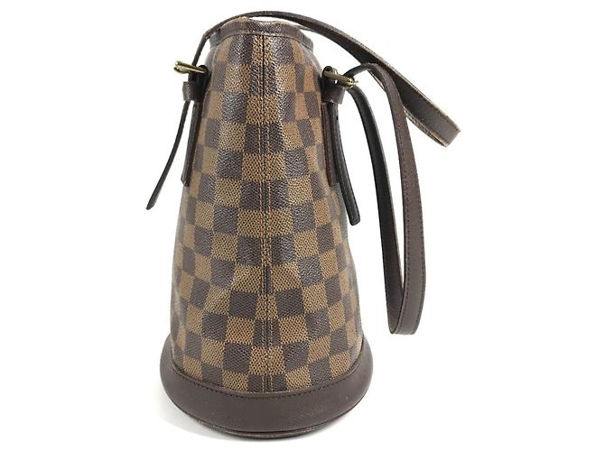 Borsa Louis Vuitton Damier Mare Marrone Damier ebene - vista 4