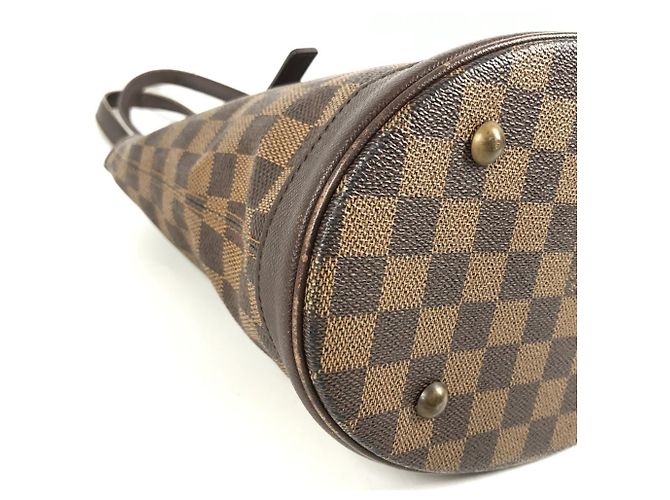 Borsa Louis Vuitton Damier Mare Marrone Damier ebene - vista 7
