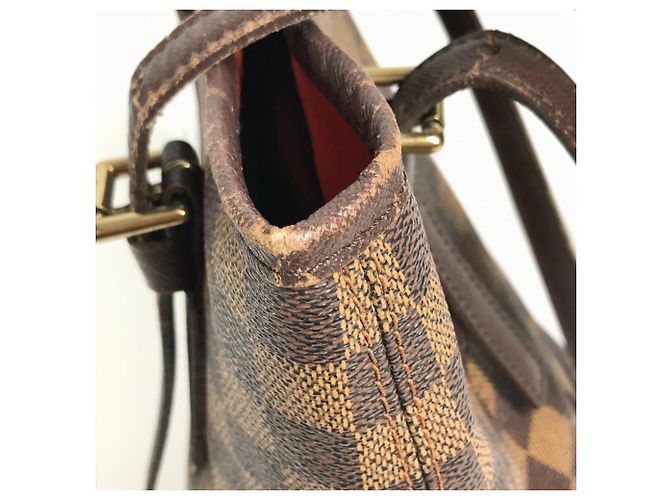 Borsa Louis Vuitton Damier Mare Marrone Damier ebene - vista 8