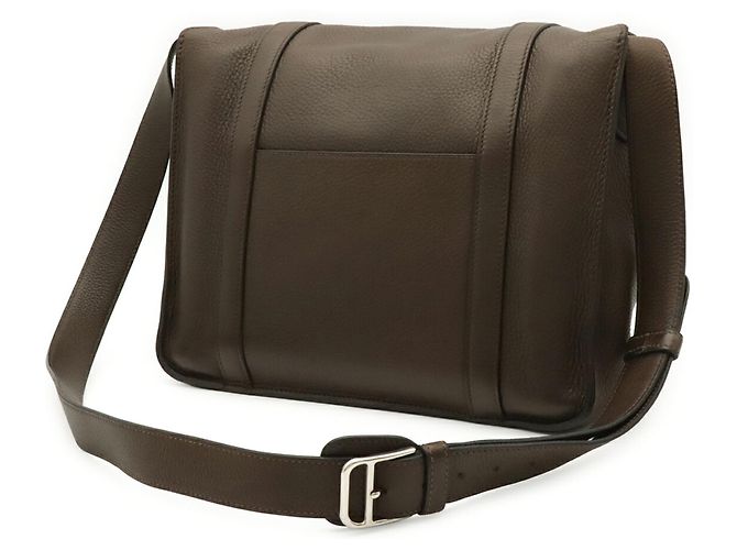 Hermès Borsa a Spalla Hermes Steve Buzas 35 Marrone - vista 3