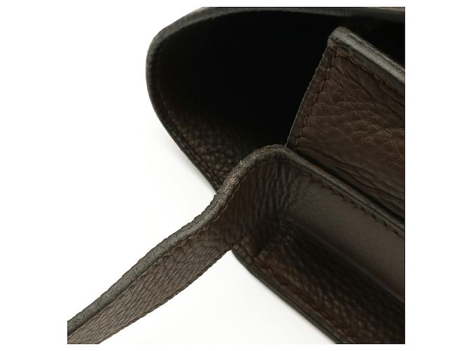 Hermès Borsa a Spalla Hermes Steve Buzas 35 Marrone - vista 5