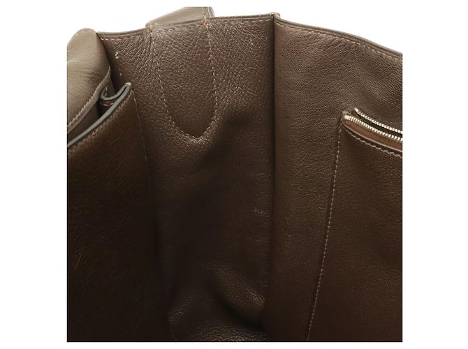 Hermès Borsa a Spalla Hermes Steve Buzas 35 Marrone - vista 7