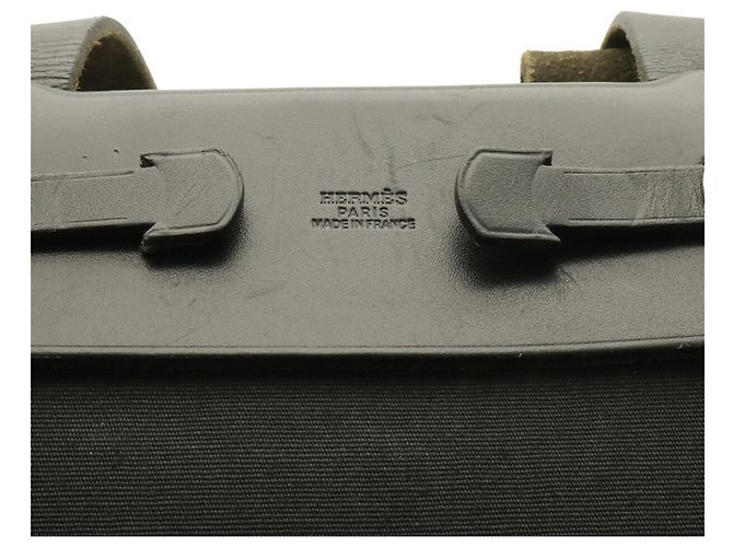 Borsa Tote Hermès Herbag Cabas GM Nero - vista 5