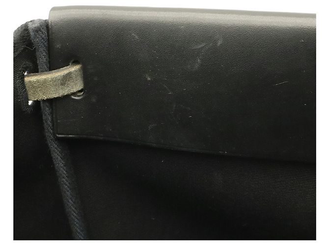 Borsa Tote Hermès Herbag Cabas GM Nero - vista 8