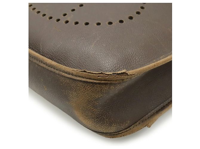 Hermès Borsa a Spalla Hermes Evelyne I PM Marrone scuro - vista 4