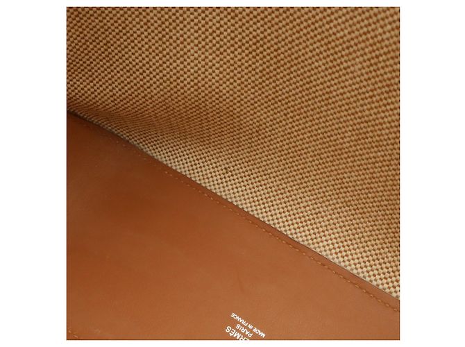 Hermès Borsa Tote Hermes H Ambier 27 PM D'oro Crudo - vista 8