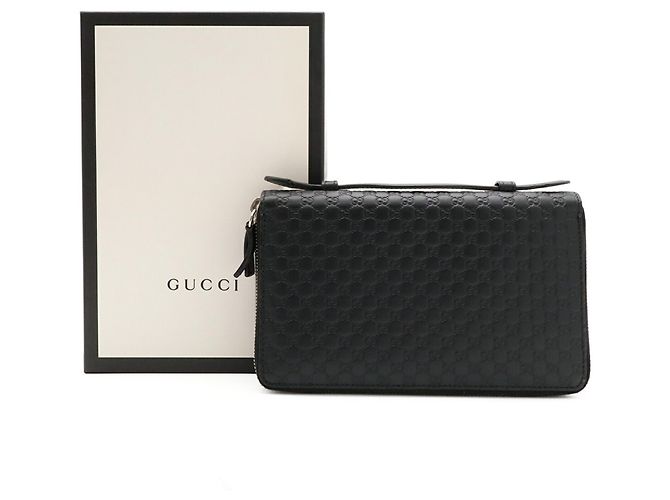 Clutch Gucci Black Microguccissima Nero - vista 10