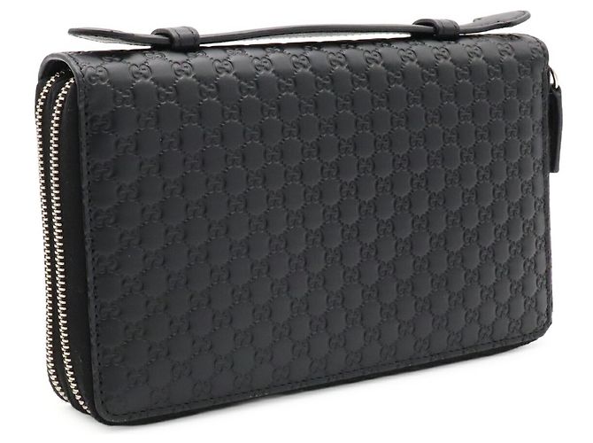 Clutch Gucci Black Microguccissima Nero - vista 3
