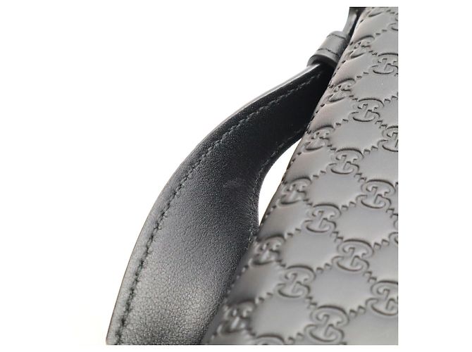 Clutch Gucci Black Microguccissima Nero - vista 6