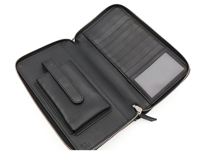 Clutch Gucci Black Microguccissima Nero - vista 7