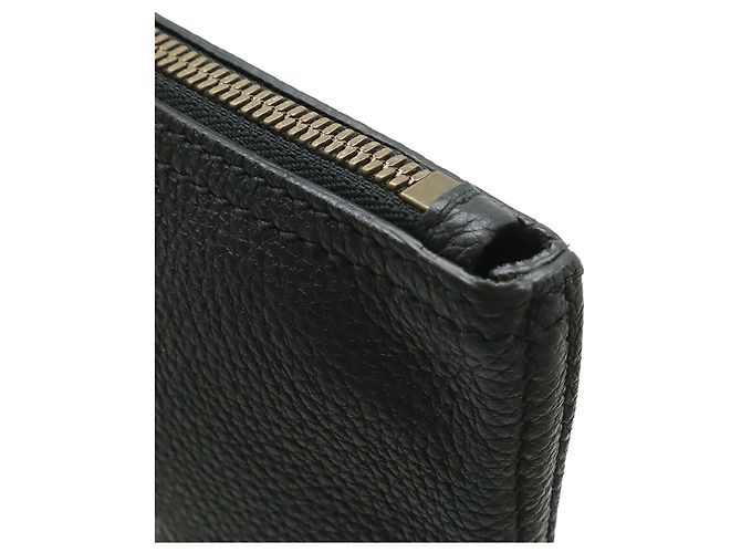 Clutch Portfolio con Stampa Gucci Nero Rosso Verde - vista 7