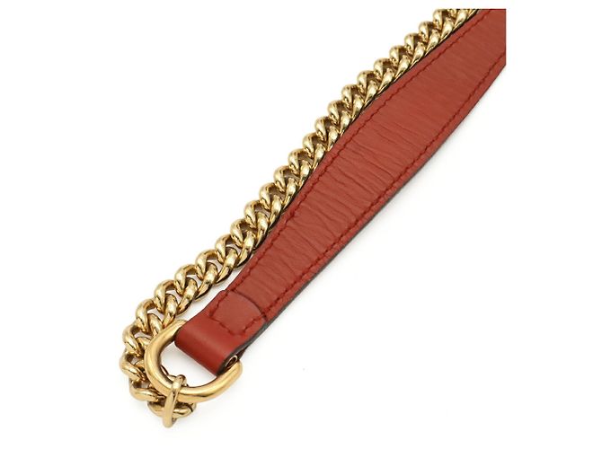 Borsa a tracolla con catena GUCCI GG Blooms Supreme Rosso Blu Multicolore Beige - vista 6