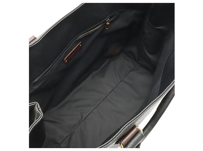 Borsa Tote Bottega Veneta Marco Polo Nero Marrone scuro - vista 6