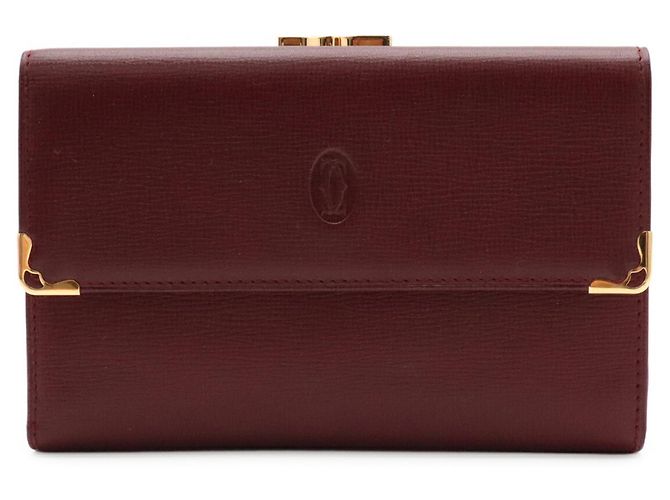 Cartier Must de Line Tri-fold Wallet Bordeaux - Ansicht 2