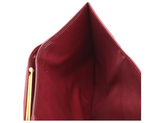Cartier Must de Line Tri-fold Wallet Bordeaux - Ansicht 7