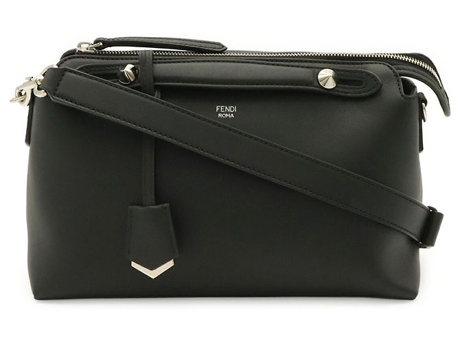 Borsa Fendi By The Way Medium Nero - vista 2