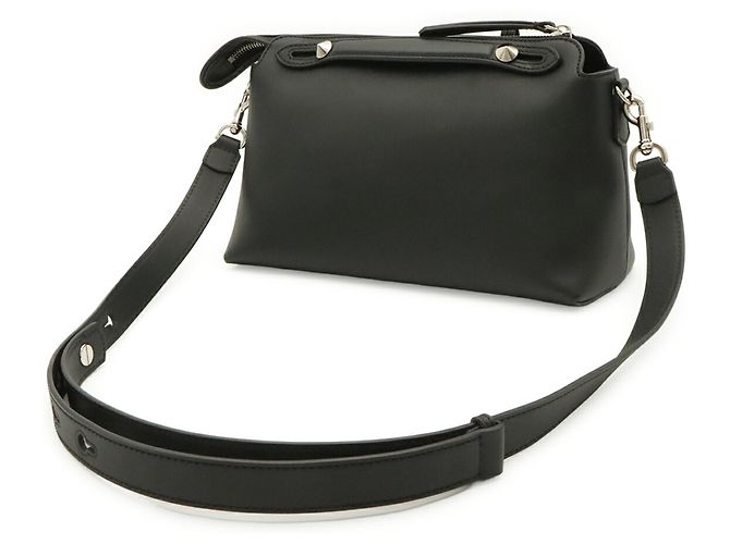 Borsa Fendi By The Way Medium Nero - vista 3