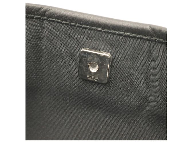 Borsa a Spalla Gucci GG Canvas Nero - vista 8