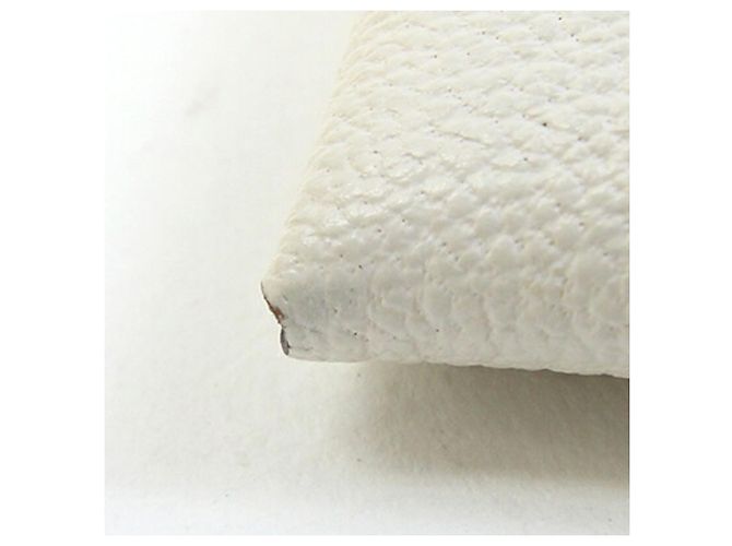 Hermès Tarjetero Hermes Calvi Duo Nata Chevre Mysore Blanco - vista 6