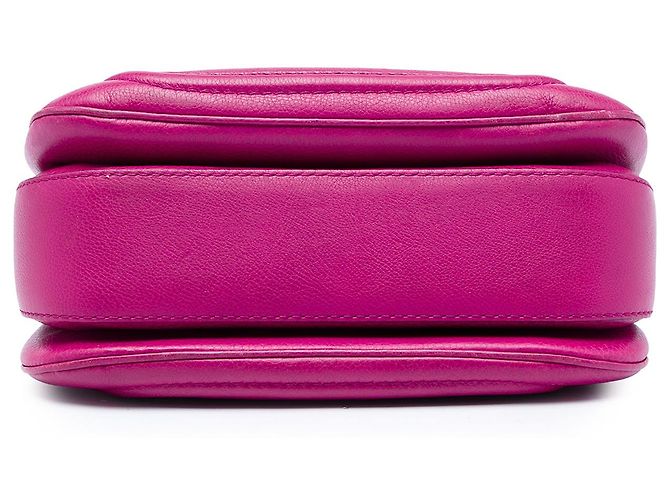Bamboo Borsa Gucci con manico in pelle di vitello rosa misura Medium - vista 3