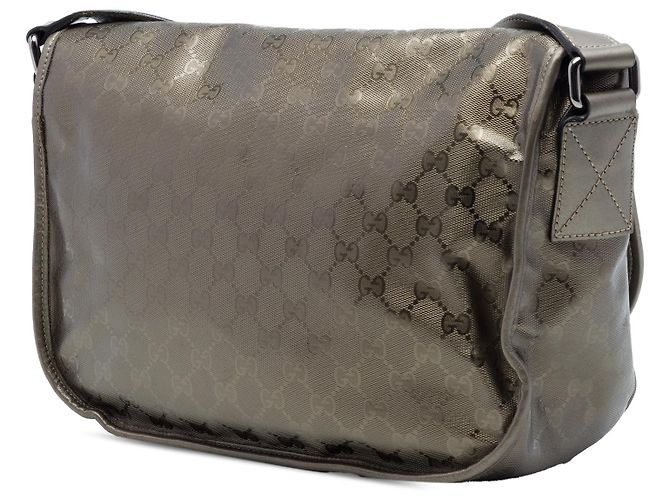 Gucci Brown GG Imprime Crossbody Khaki - view 2