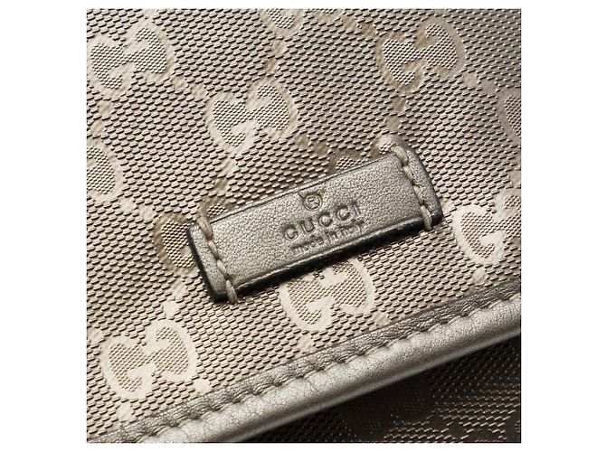 Gucci Brown GG Imprime Crossbody Khaki - view 6