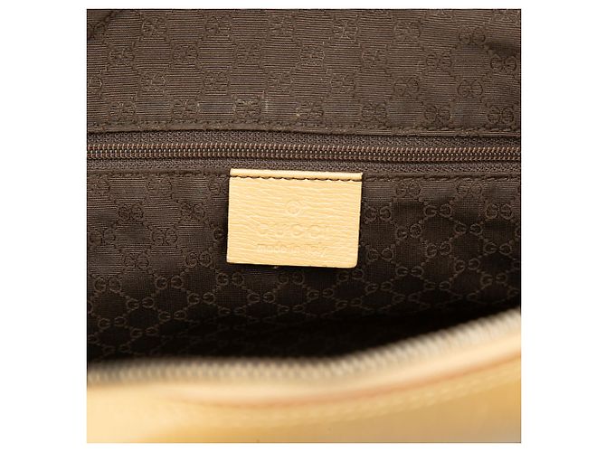 Borsa a mano Gucci in pelle di vitello marrone Marrone chiaro - vista 5