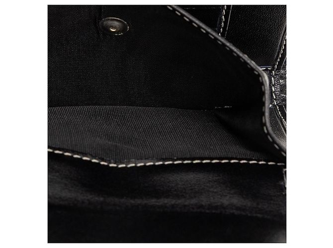 Fendi Trifold-Geldbörse aus grauem Zucchino-Canvas Braun - Ansicht 4