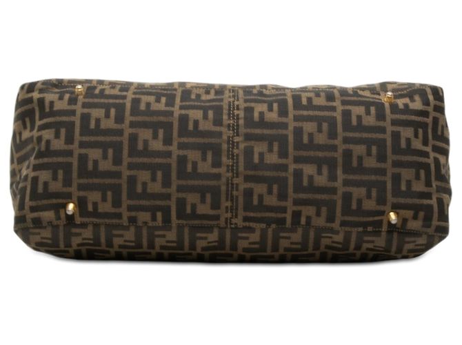 Fendi Twins Tote aus Zucca-Canvas braun Large - Ansicht 3
