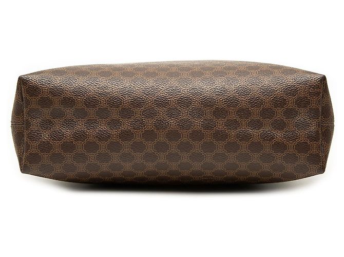 Céline Celine Braune Macadam-beschichtete Canvas-Tasche - Ansicht 3