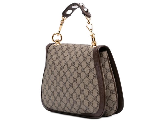 Gucci Beige Medium GG Supreme Blondie Top Handle - Ansicht 2