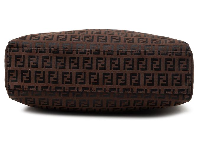 Fendi Zucchino Canvas Tote in Braun Dunkelbraun - Ansicht 3