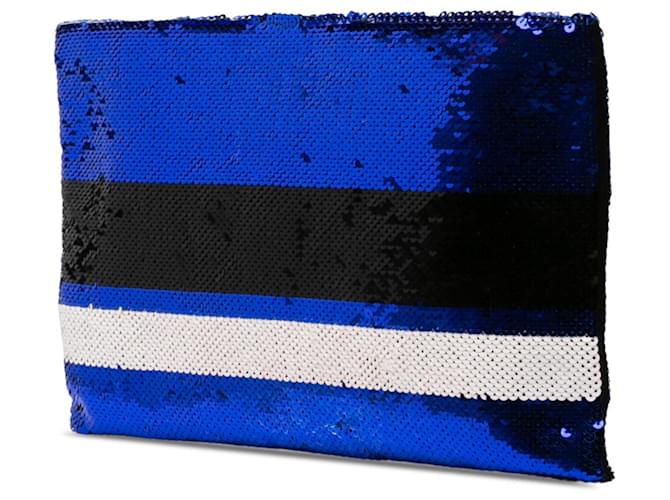 Pochette Prada Blue Paillettes - vista 2