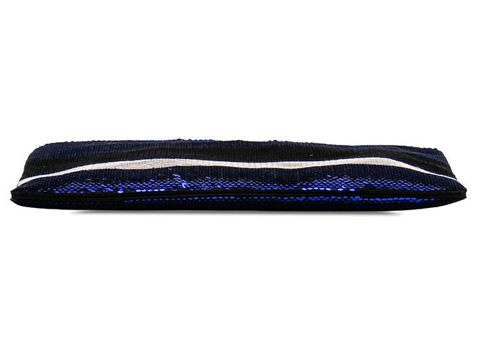 Pochette Prada Blue Paillettes - vista 3
